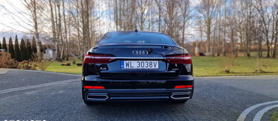 Audi A6 cena 173000 przebieg: 68000, rok produkcji 2019 z Braniewo małe 211